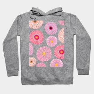 Strong vivid pink gerbera daisies Hoodie